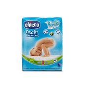 Chicco Fraldas Dry Fit Advanced T3 (4-9kg) 42 Unidades
