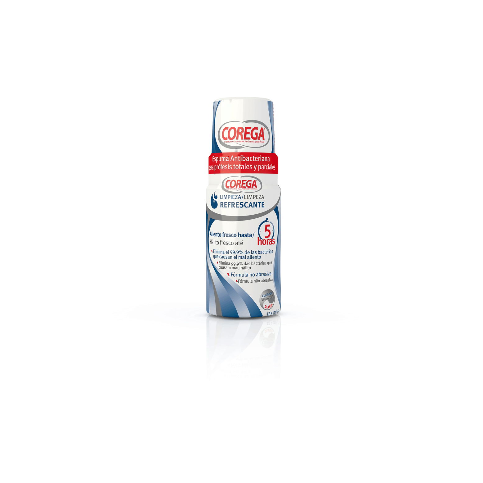 Corega Espuma Limpeza Prótese 125mL