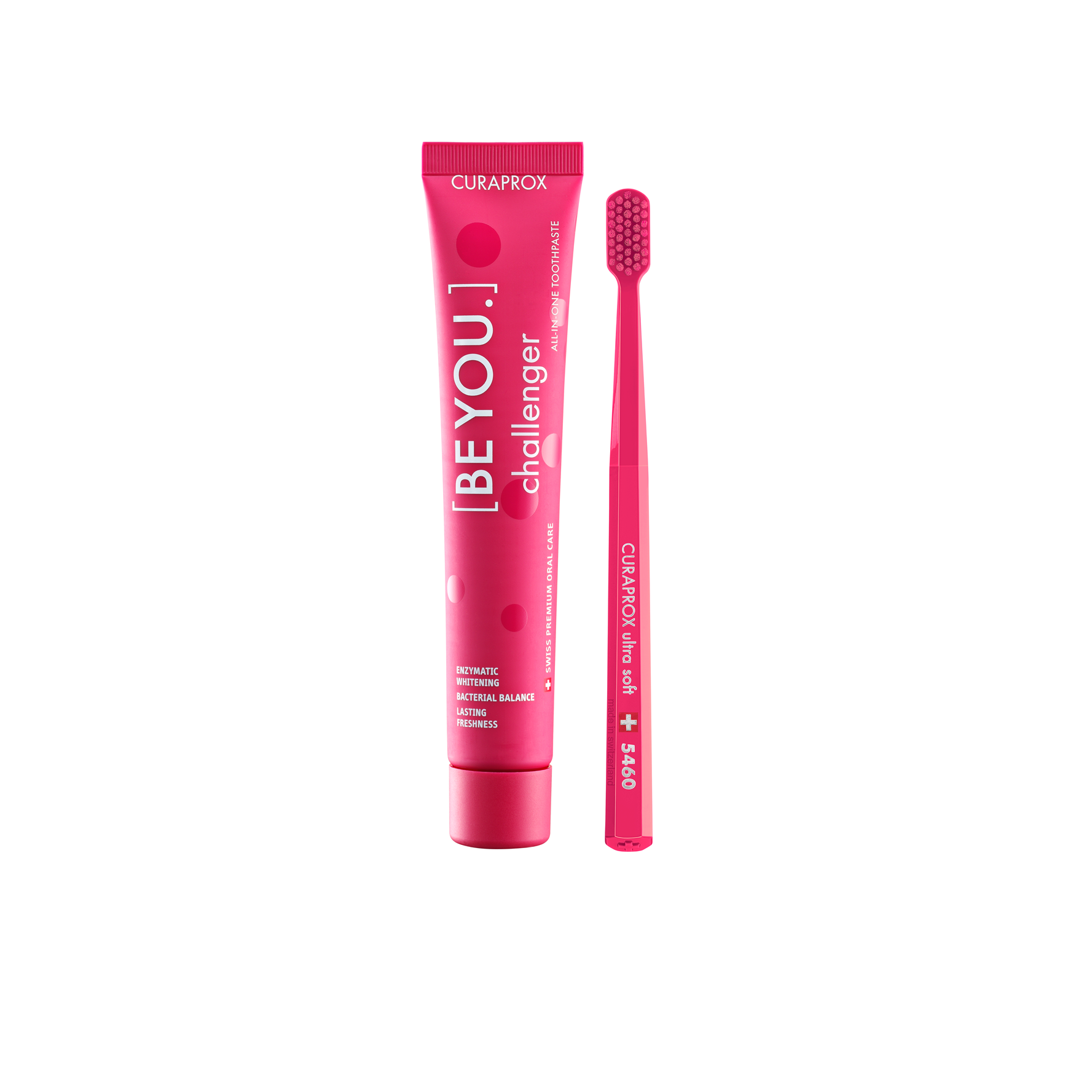 Curaprox Kit de Pasta Dentífrica Be You 90mL + Escova de Dentes Ultra Soft Gin tónico + Diospiro