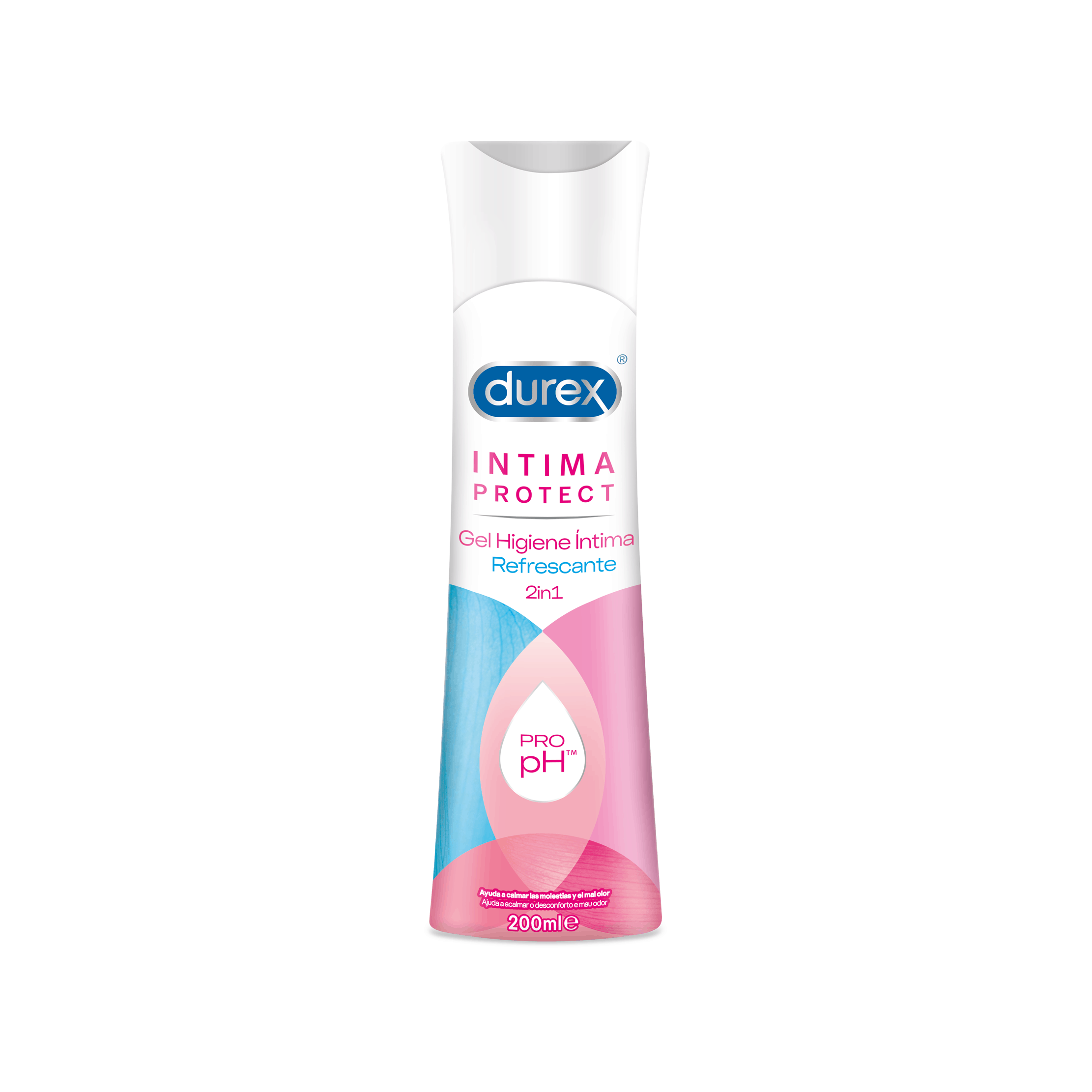 Durex Íntima Protect Gel Refrescante 2 em 1 200mL