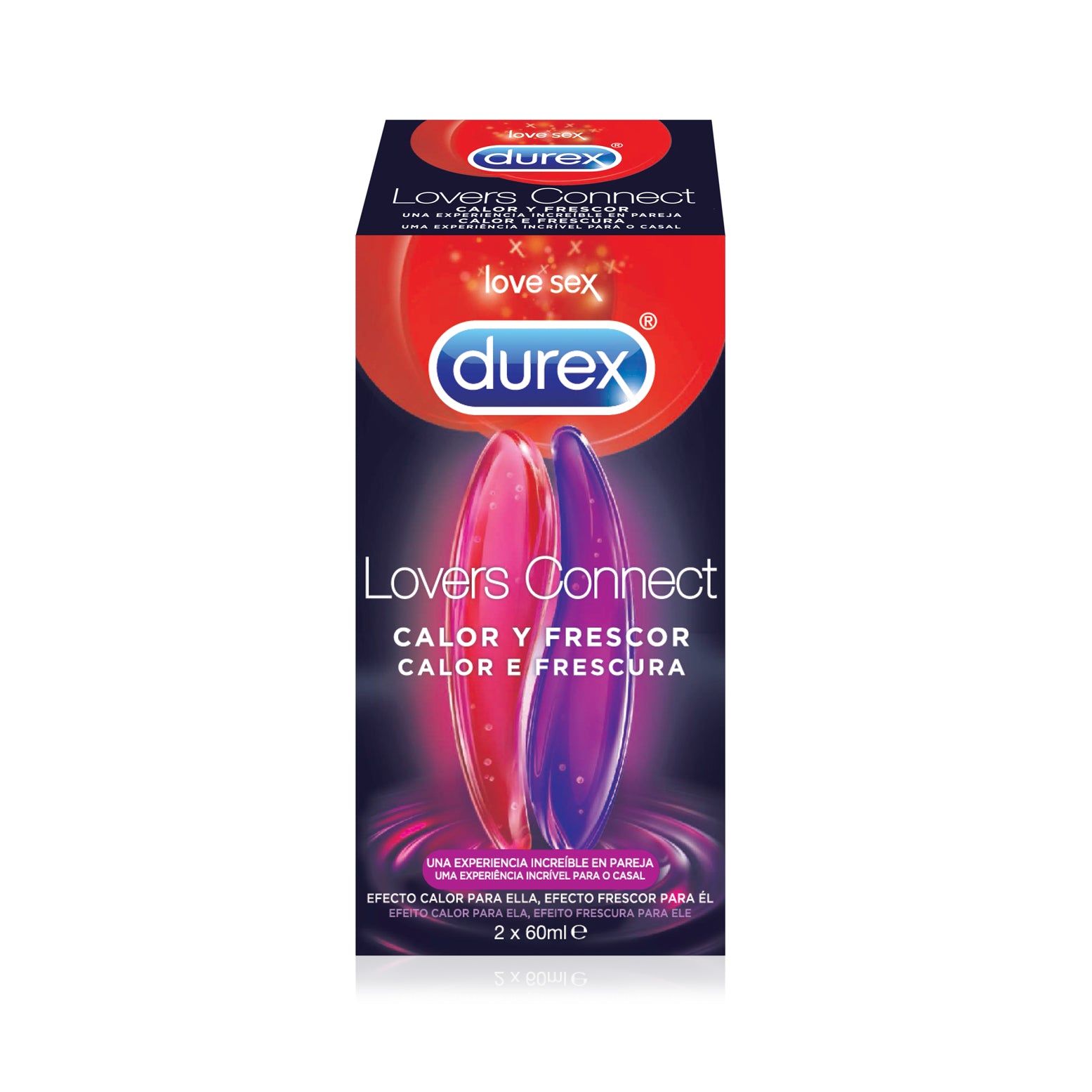Durex Lovers Connect Gel Estimulante 2x60mL