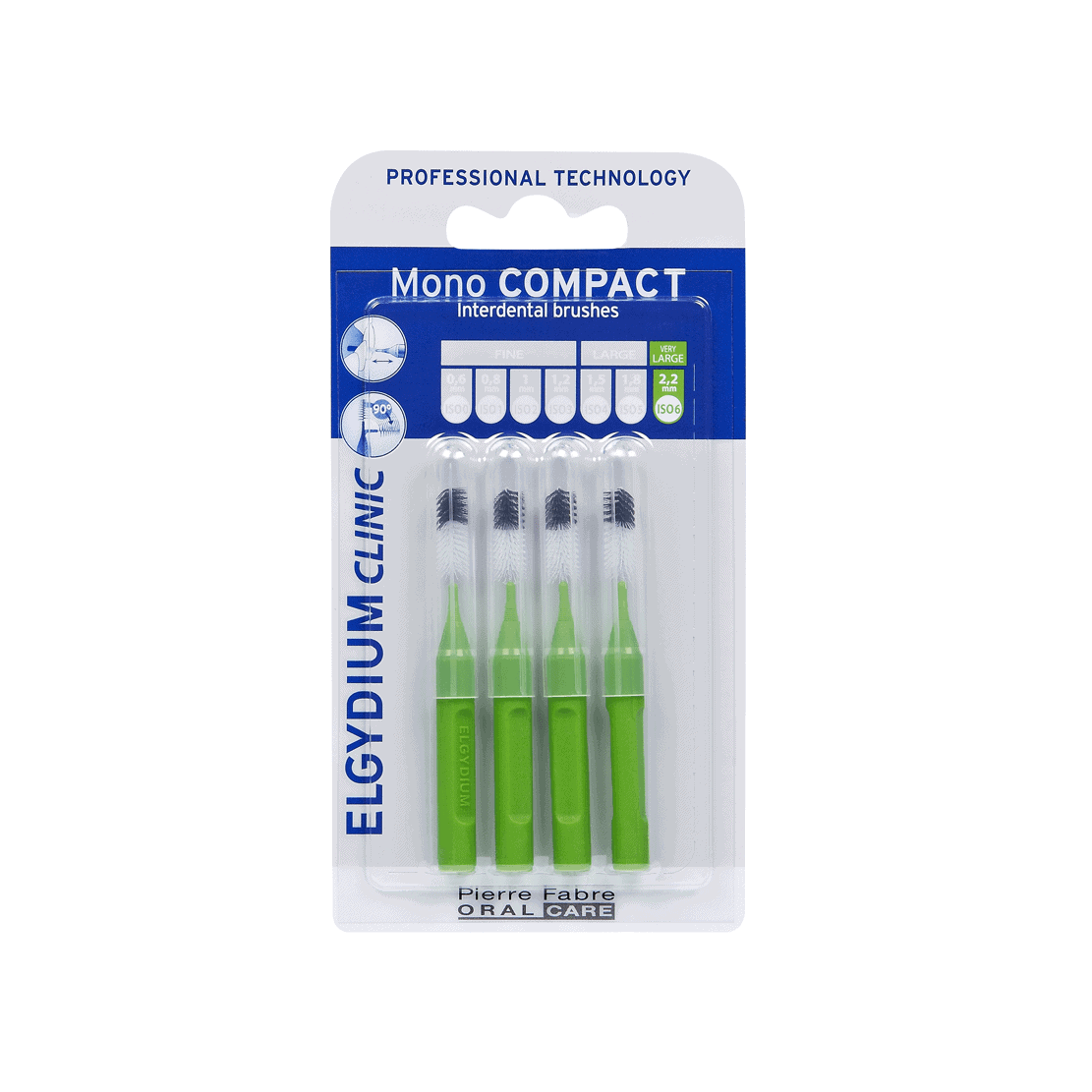 Elgydium Clinic Escovilhão Mono Compacto Verde