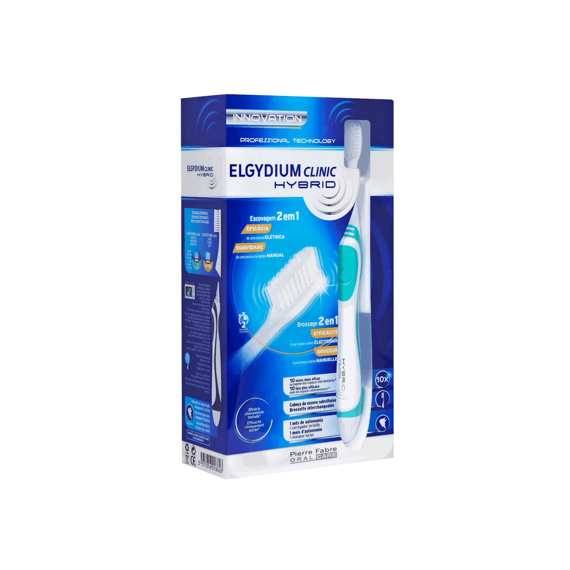 Elgydium Clinic Hybrid Escova de Dentes Sónica