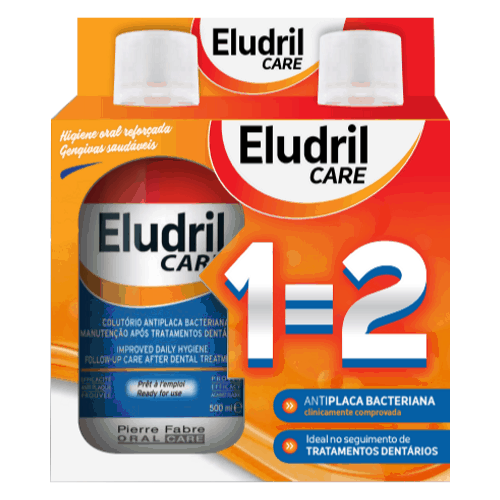 Eludril Care Colutório Duo 2x500mL