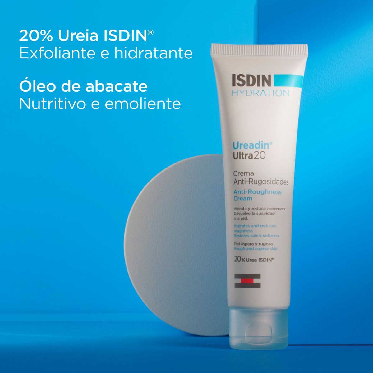 Isdin Ureadin Ultra20 100ML - Creme para pele muito seca com 20% Ureia ISDIN®. Indicado para pele seca, áspera e rugosa