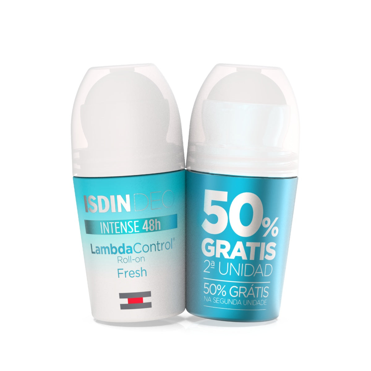 Isdin Duo Deo Lambda Fresh Roll 50% 2 units