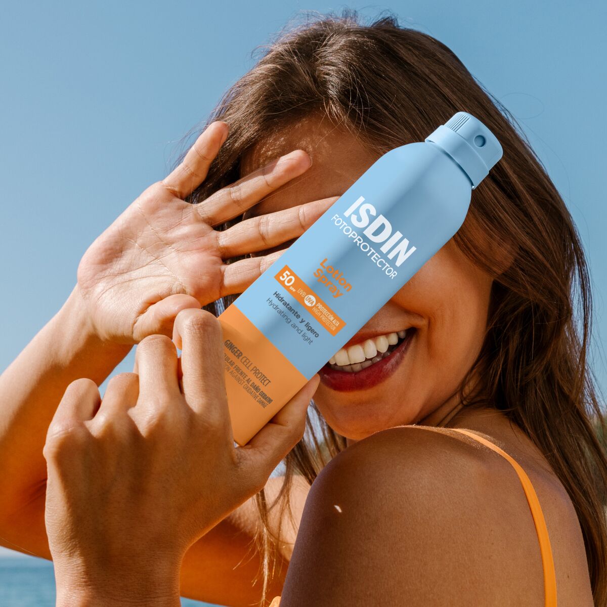 Isdin Fotoprotector Lotion Spray SPF50 250ML - Protetor solar corporal em loção hidratante
