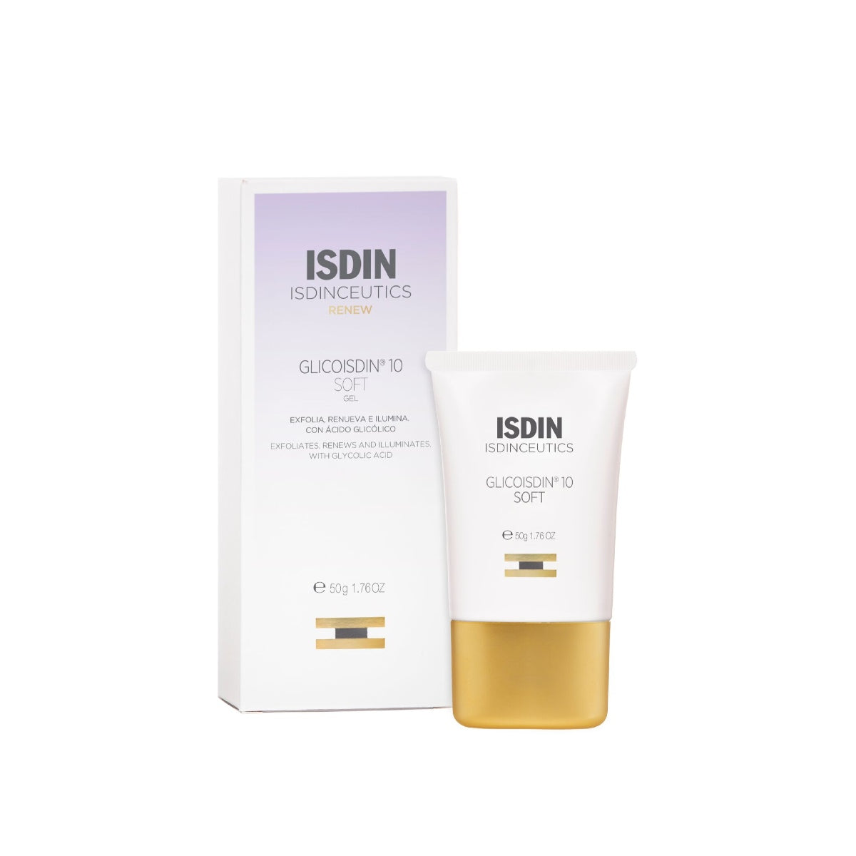 Isdin Isdinceutics Glicoisdin Gel 10% 50g - Facial peeling effect gel with glycolic acid