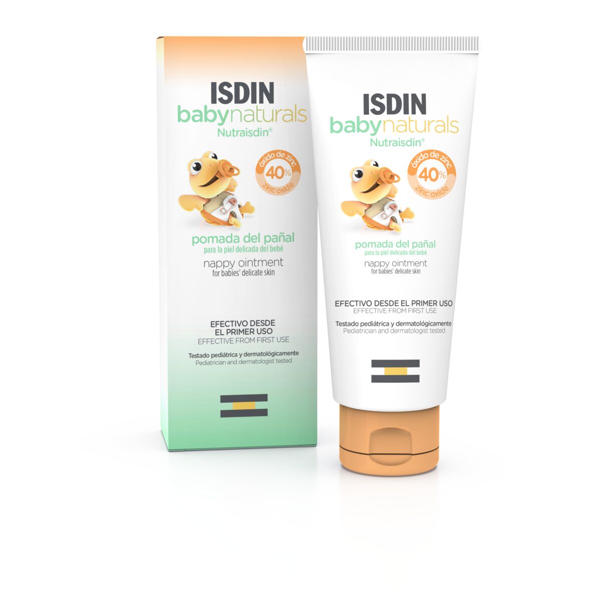 Isdin Babynaturals ZN40 Pomada 100ML - Pomada regeneradora para a muda da fralda do bebé
