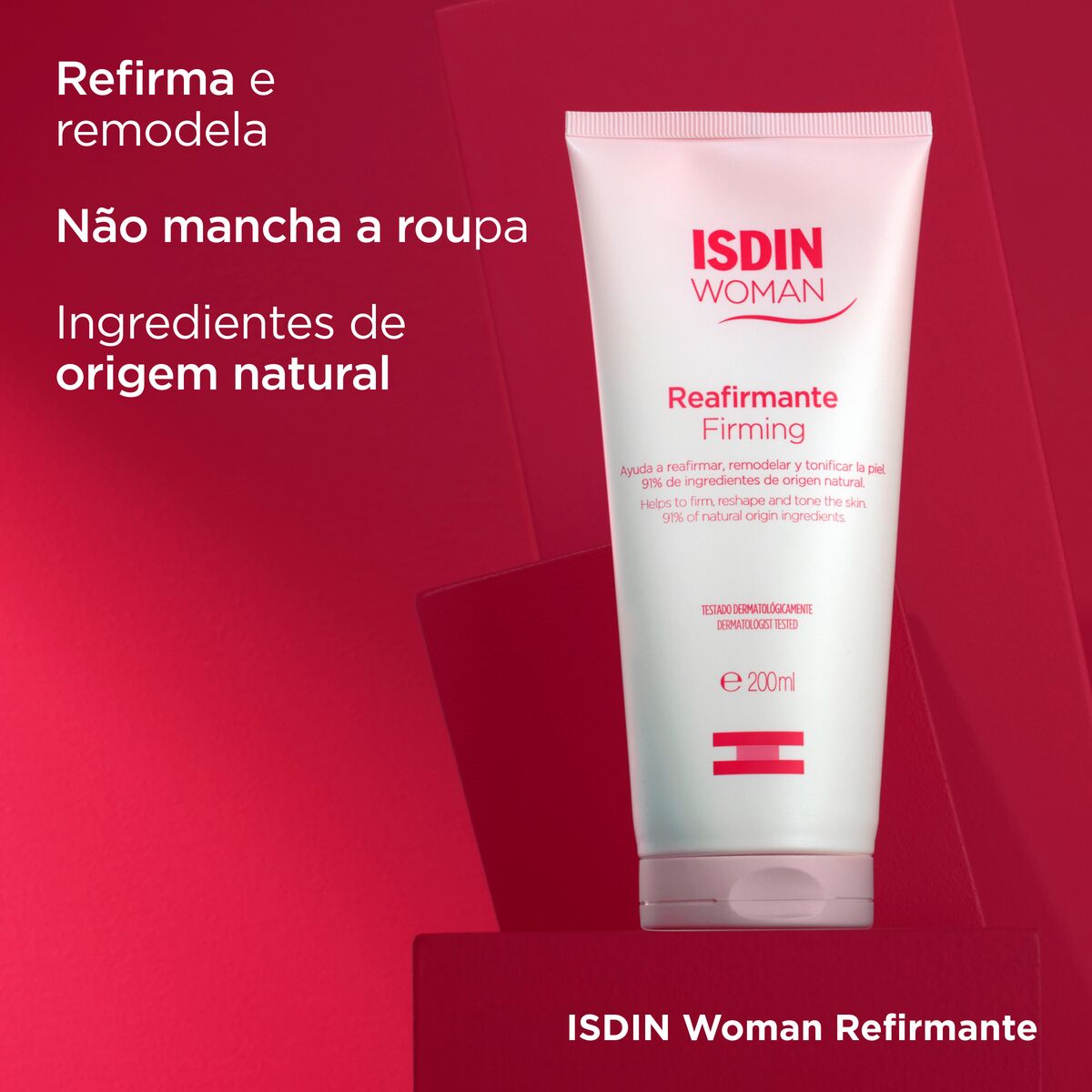 Isdin Woman Refirmante 200ML - Creme corporal refirmante