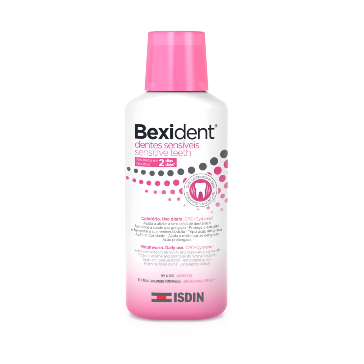 Isdin Bexident Sensitive Teeth 250ML - Mouthwash for sensitive teeth.