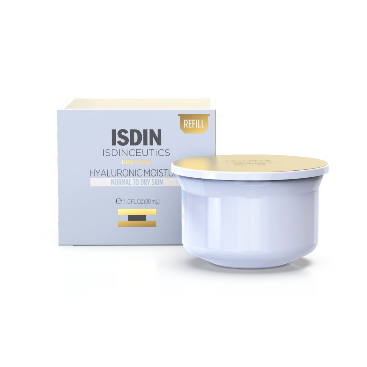 Isdin Isdinceutics Hyaluronic Moisture Normal to Dry Skin Refill 50g - Moisturizing cream for normal to dry skin
