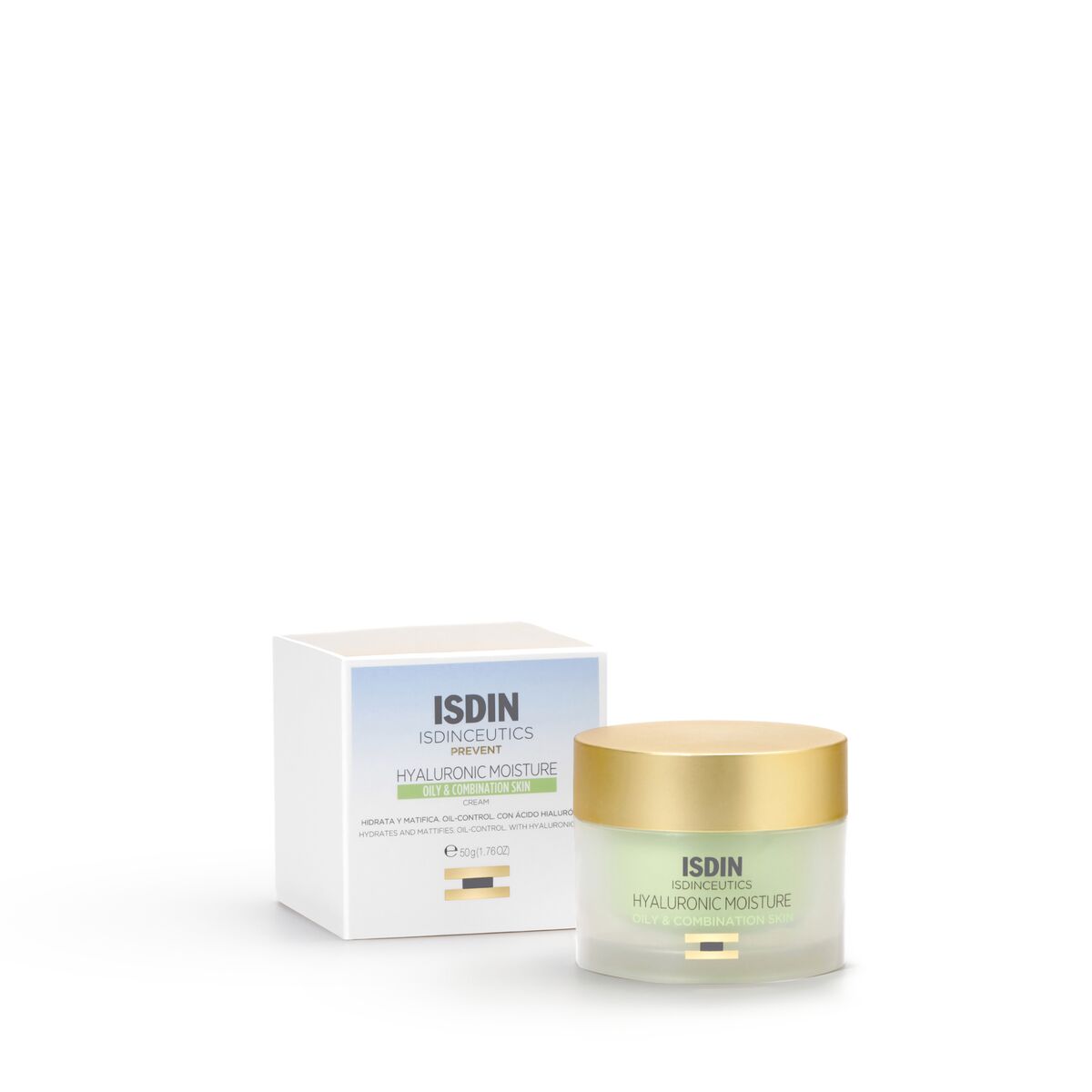 Isdin Isdinceutics Hyaluronic Moisture Oily Skin - Moisturizing cream for oily skin