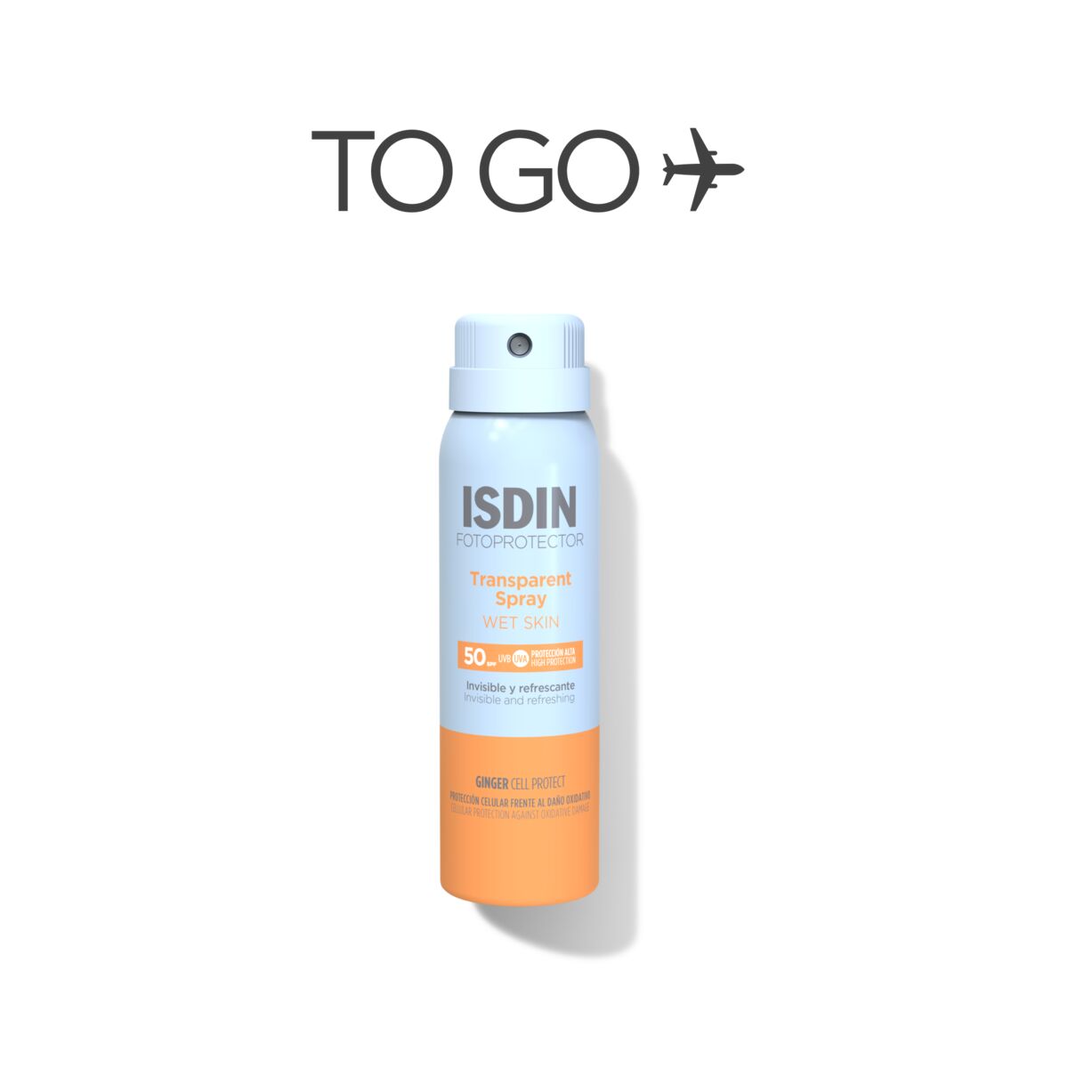 Isdin Fotoprotector Transparent Spray WET SKIN SPF50 100ML - Protetor solar corporal