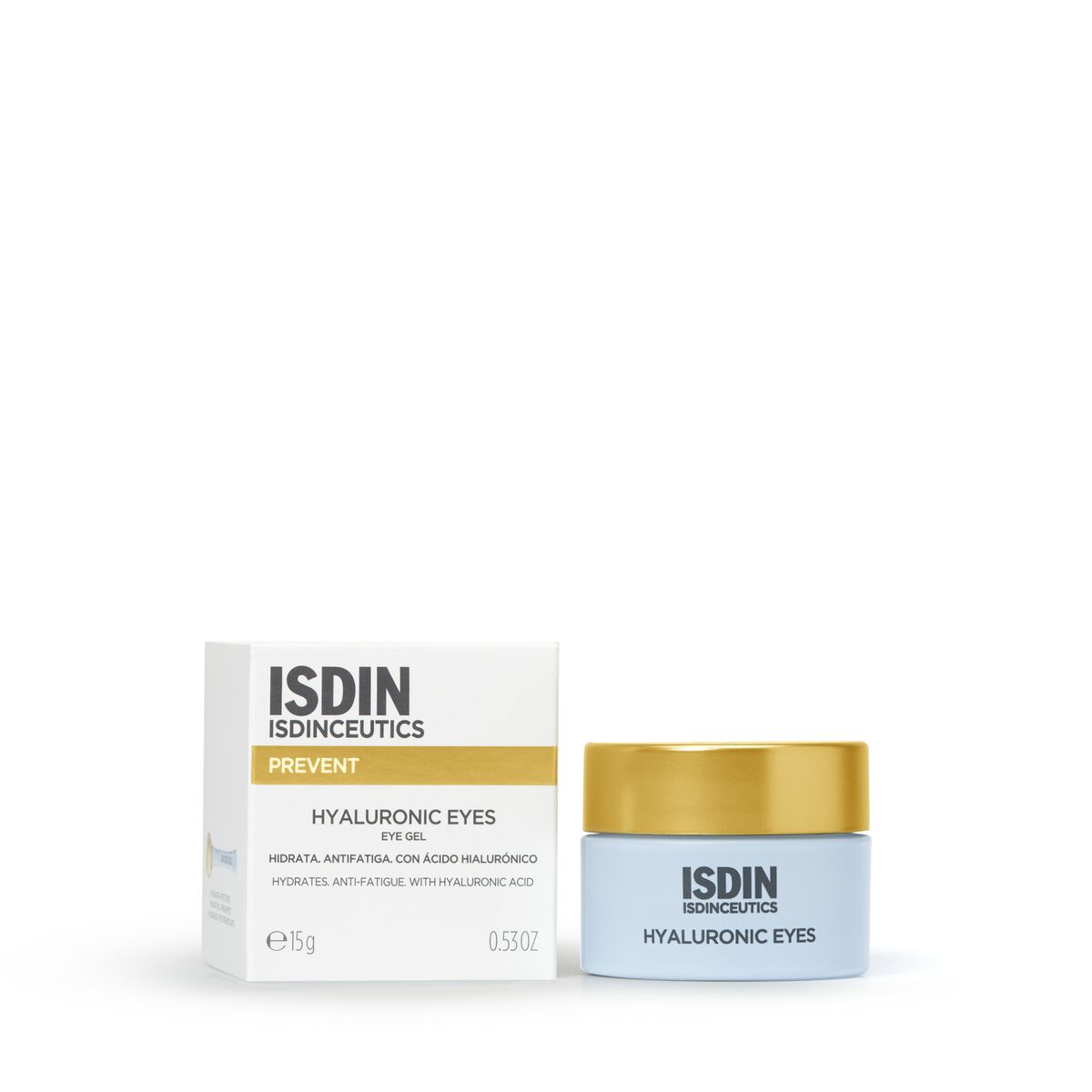 Isdin Isdinceutics Hyaluronic Eyes 15g - Gel-sorbet eye contour cream