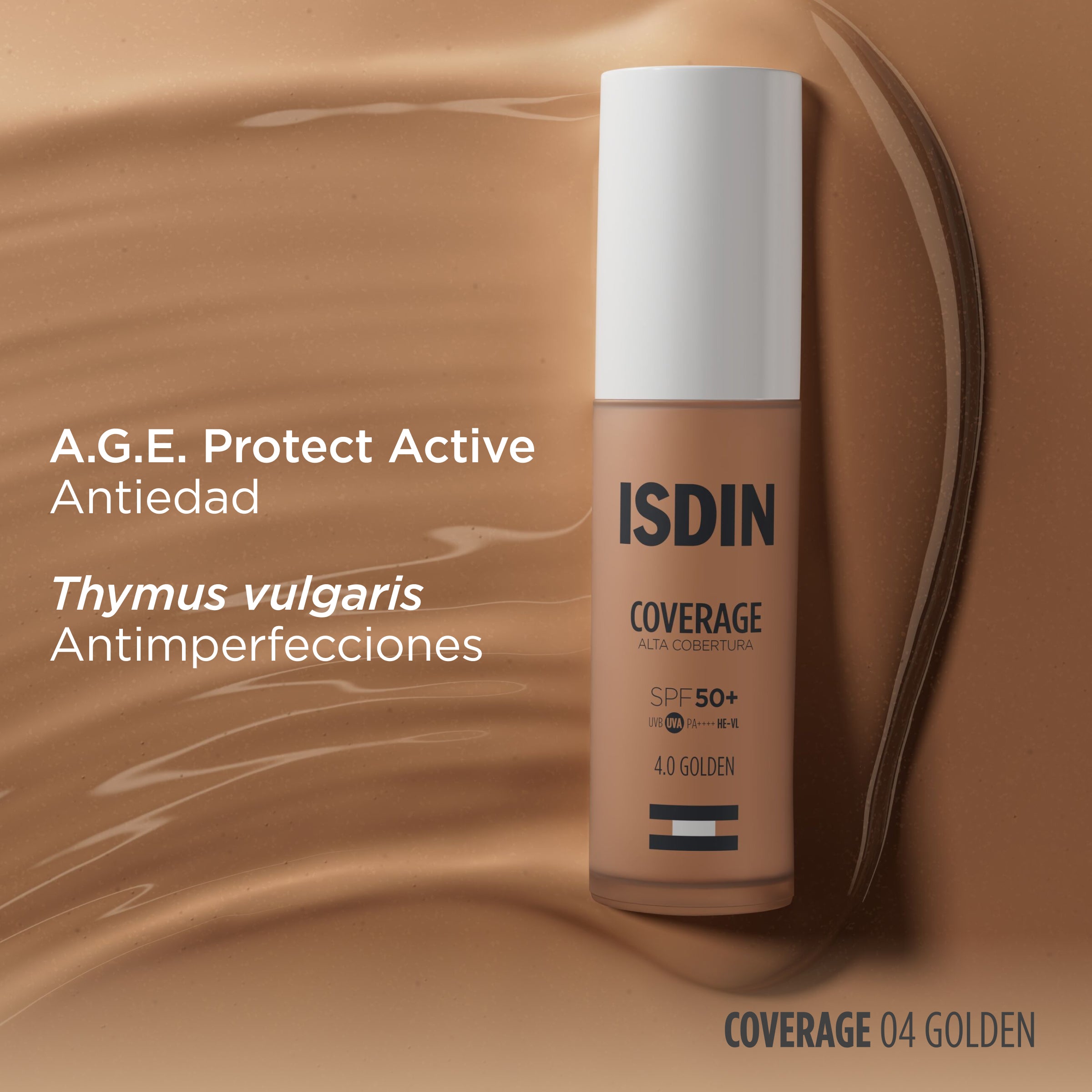 Isdin Coverage Golden FPS 50+ 30G