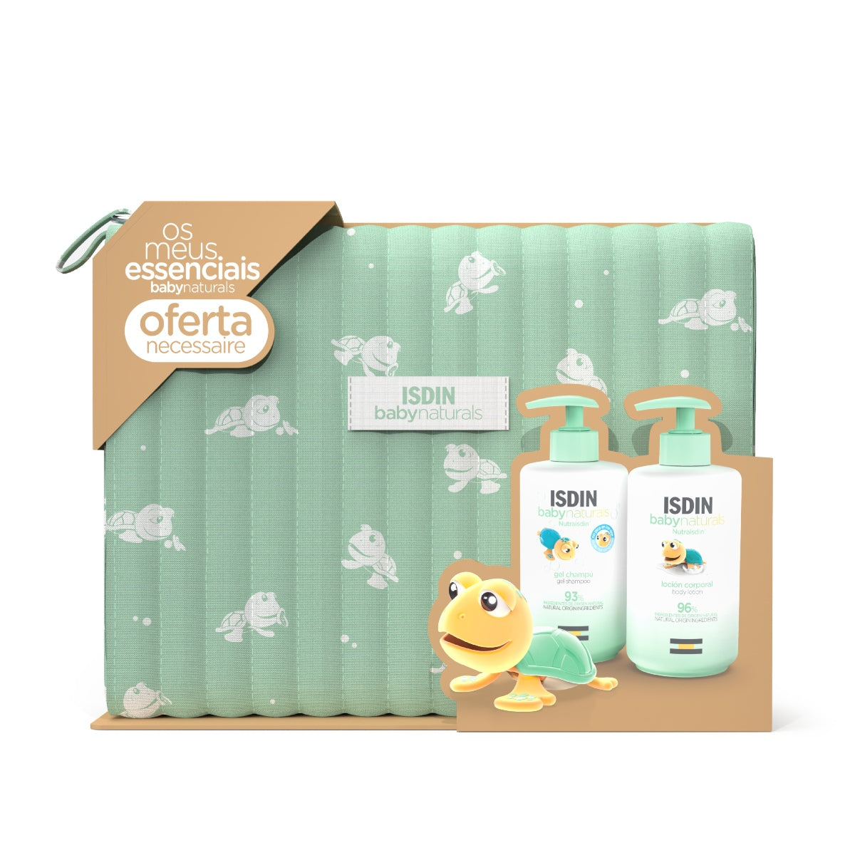 Isdin Babynaturals Gel-Shampoo e Body Lotion 400ML - OFERTA NECESSAIRE