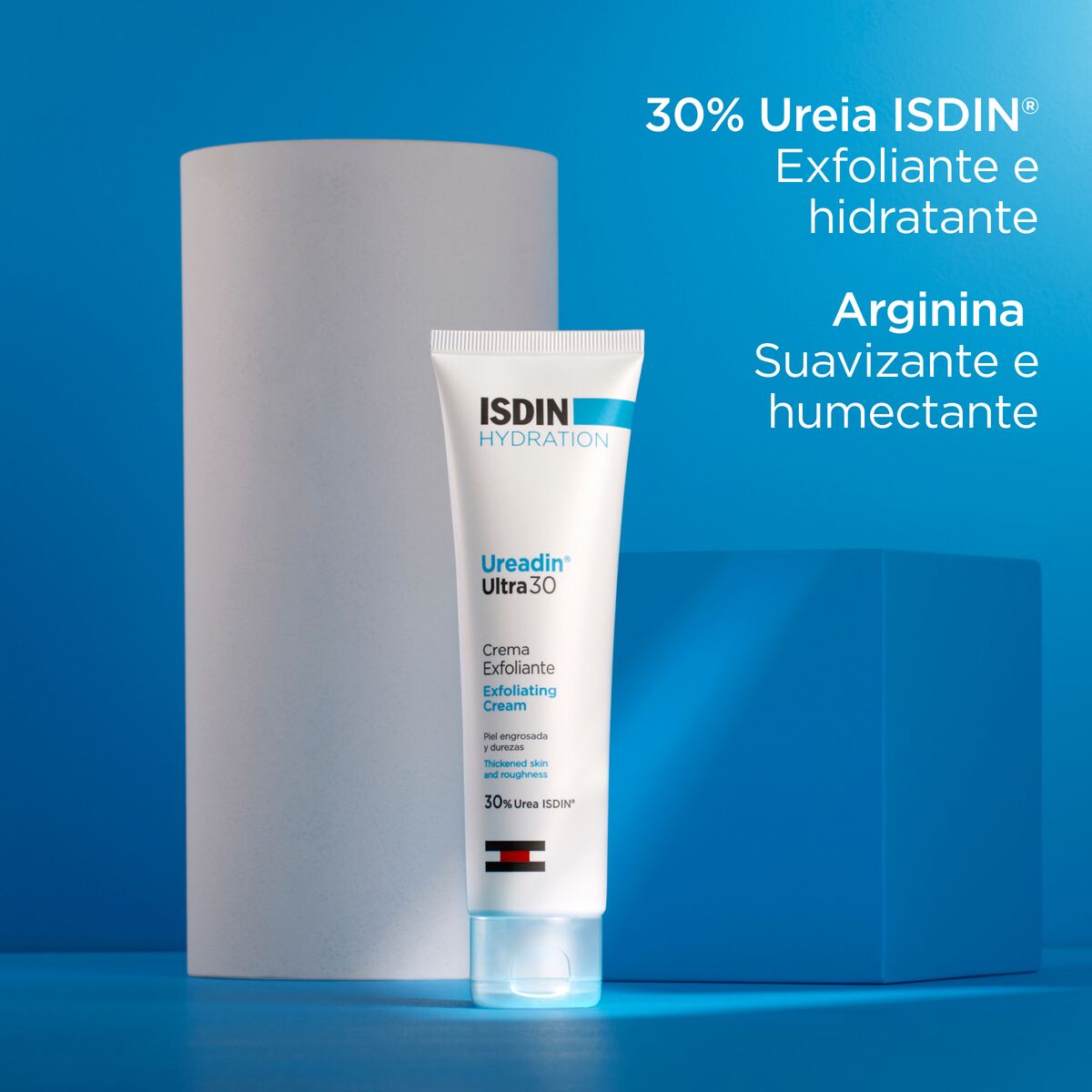 Isdin Ureadin Ultra30 100ML - Reduz as zonas de pele espessa, restaurando a suavidade da pele, com 30% Ureia ISDIN®