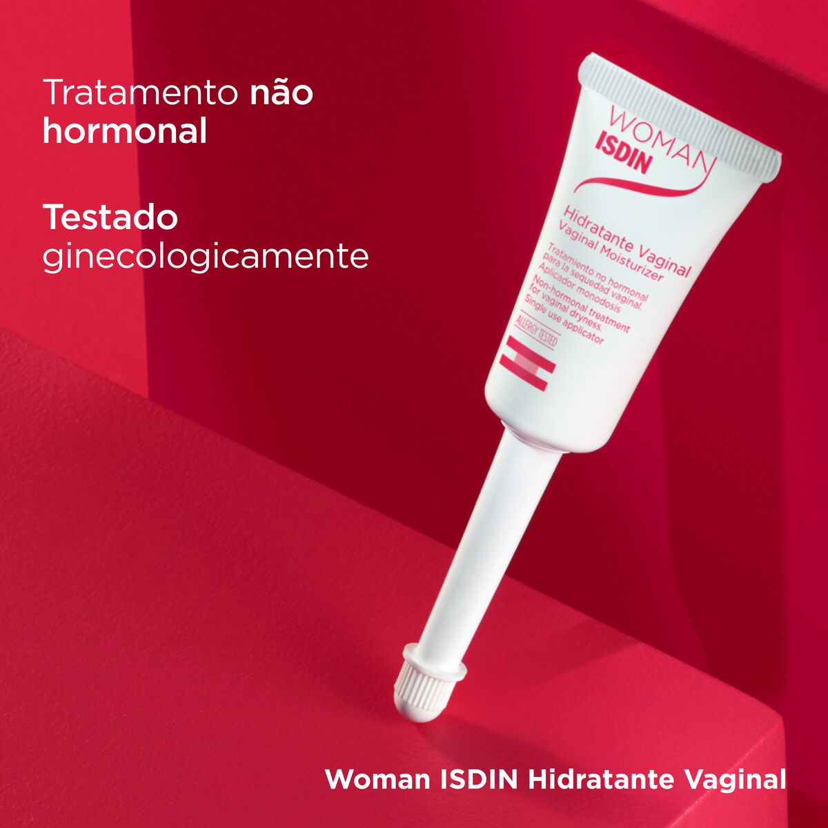 Isdin Woman Hidratante Vaginal 12U - Hidratação imediata e prolongada da zona vaginal