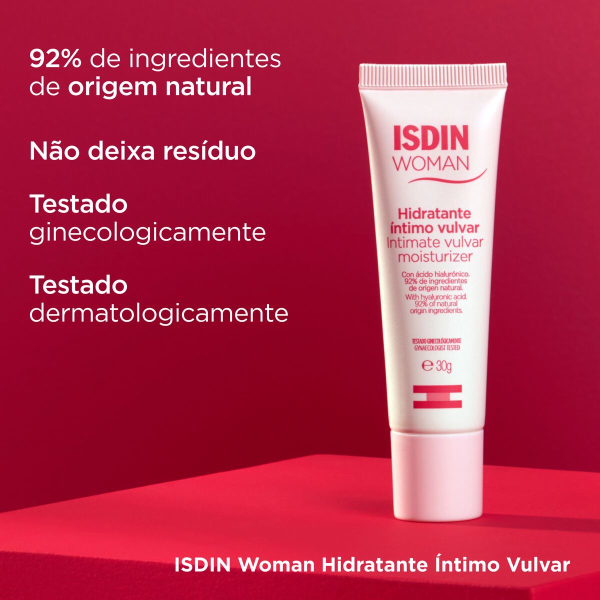 Isdin Woman Hidratante Vulvar - Alívio dos sinais de secura vulvar