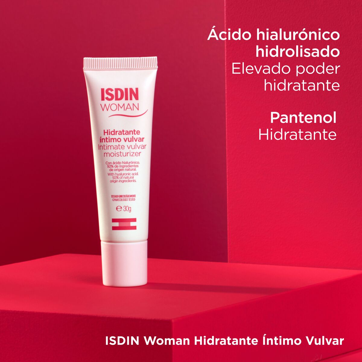 Isdin Woman Hidratante Vulvar - Alívio dos sinais de secura vulvar