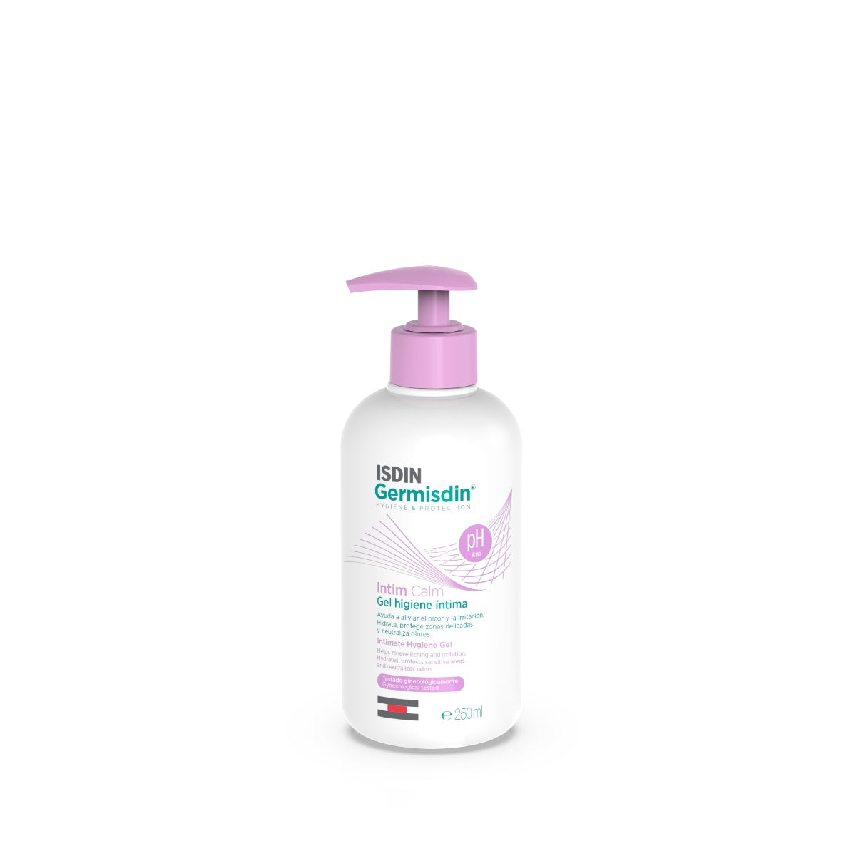 Isdin Germisdin Intim Calm 250ML - Intimate hygiene product that helps soothe itching and irritation.