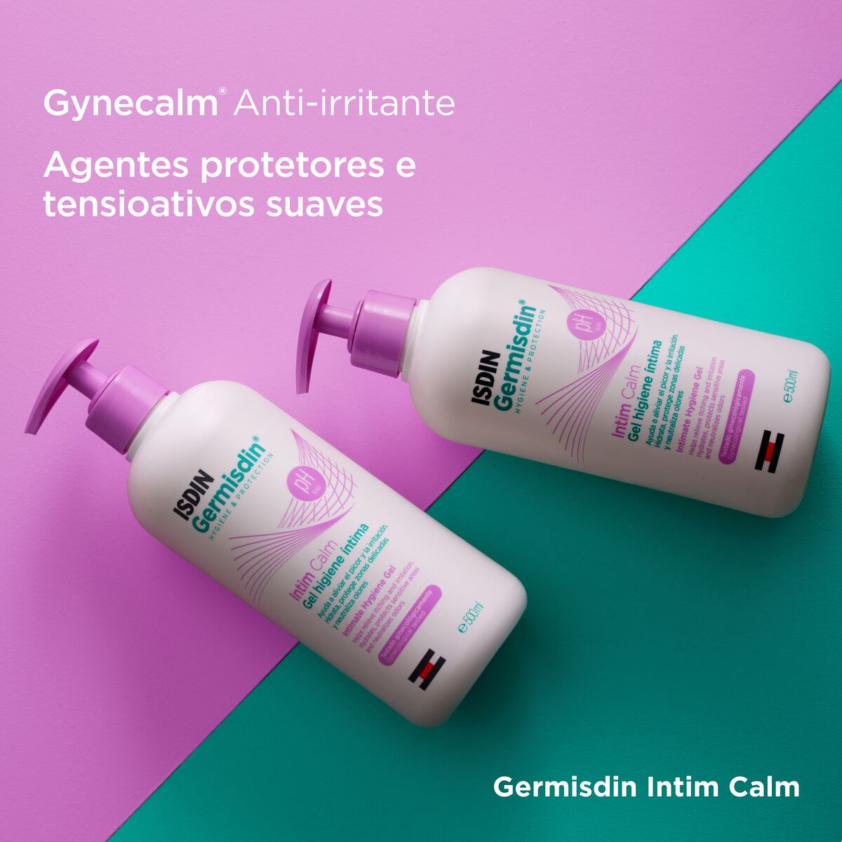 Isdin Germisdin Intim Calm 250ML - Intimate hygiene product that helps soothe itching and irritation.
