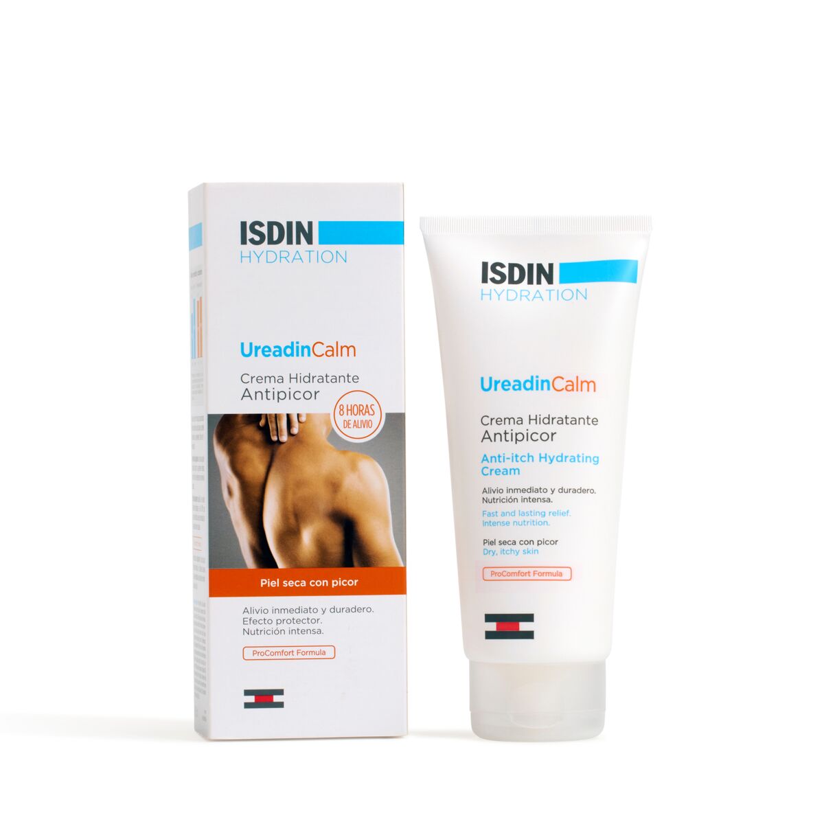 Isdin Ureadin Calm Cream 200ML - Creme Hidratante corporal para pele seca com prurido