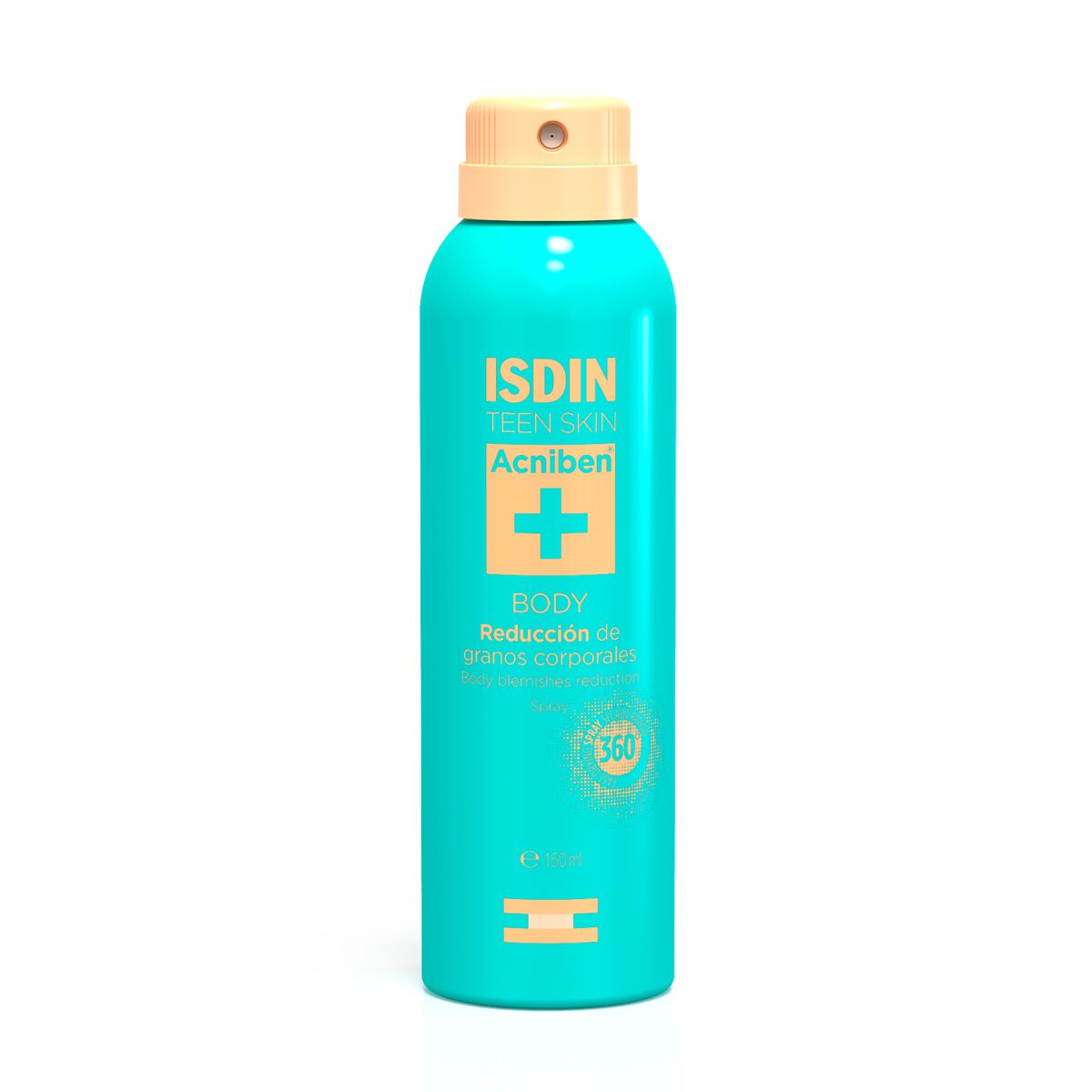 Isdin Acniben Body Spray 150ML - Reduz as borbulhas corporais. Spray 360º