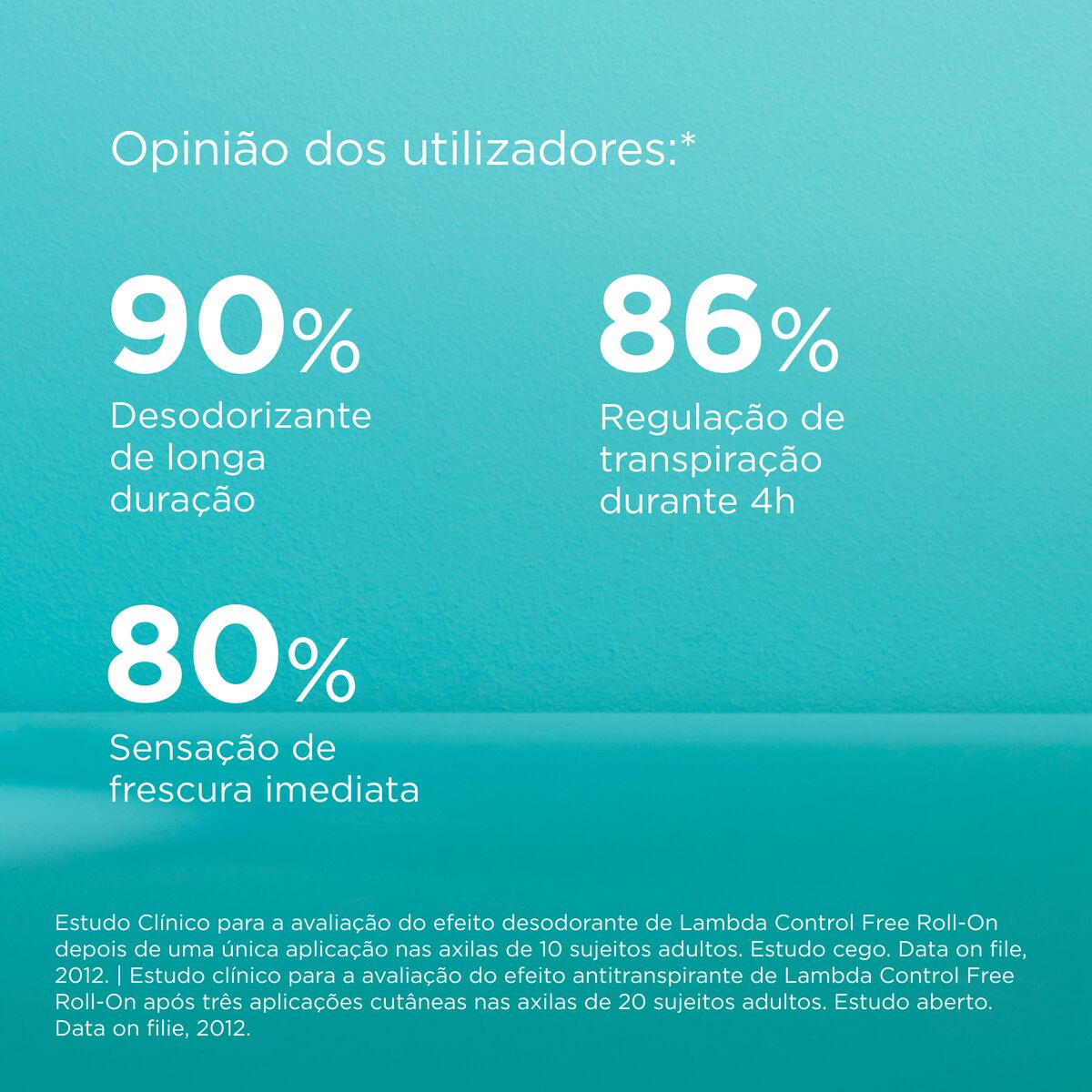 Isdin Deo Lambda Control Free 48h 50ML - Desodorizante antitranspirante em Rollon para pele sensível, sem álcool