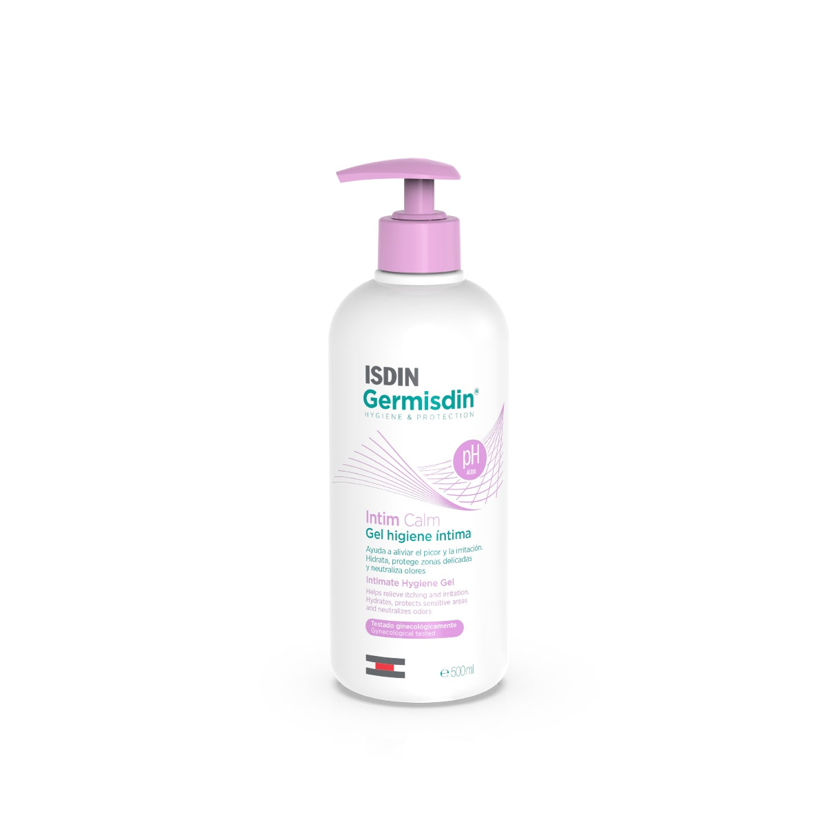 Isdin Germisdin Intim Calm 500ML - Higiene íntima que ajuda a acalmar o prurido e a irritação