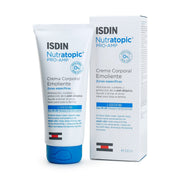 Isdin Nutratopic Creme Emoliente 200ML - Creme corporal hidratante para pele atópica, zonas específicas