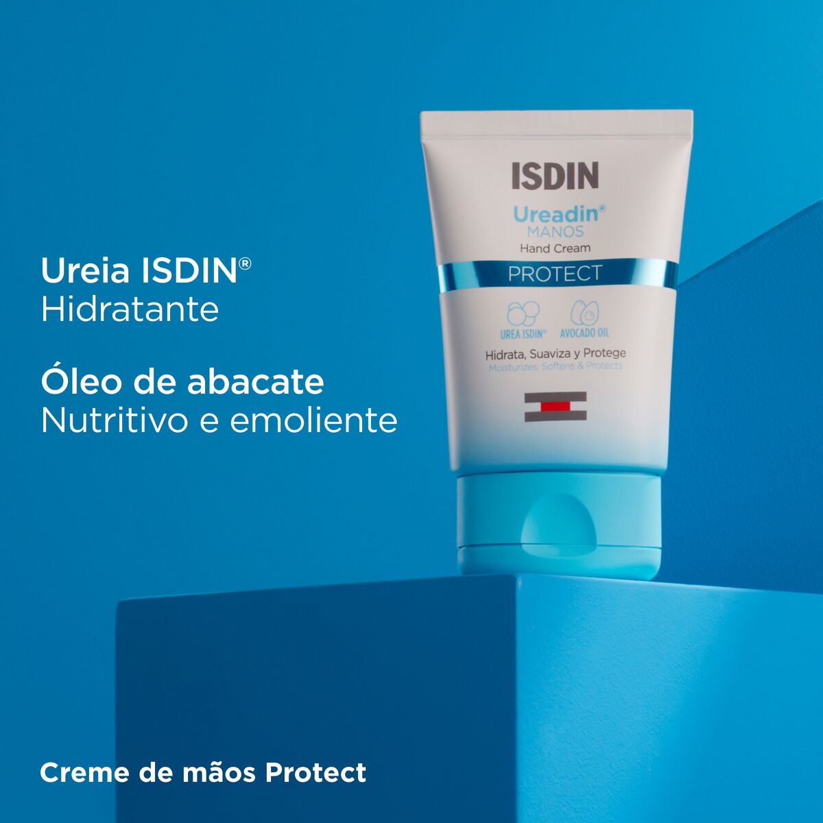Isdin Ureadin Hand Cream Protect 50ML - Protective hand cream with ISDIN® Urea. Deeply moisturizes and protects.