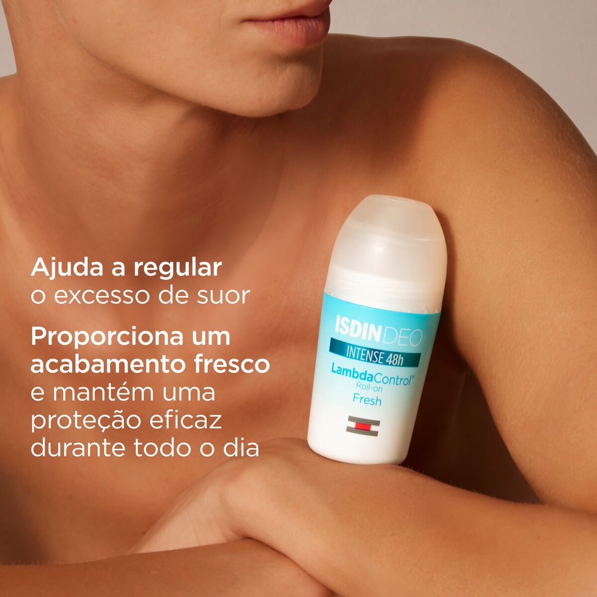 Isdin Deo Lambda Control Fresh 48h 50ML - Roll-on antiperspirant deodorant