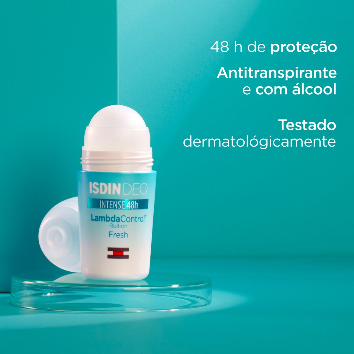 Isdin Deo Lambda Control Fresh 48h 50ML - Roll-on antiperspirant deodorant