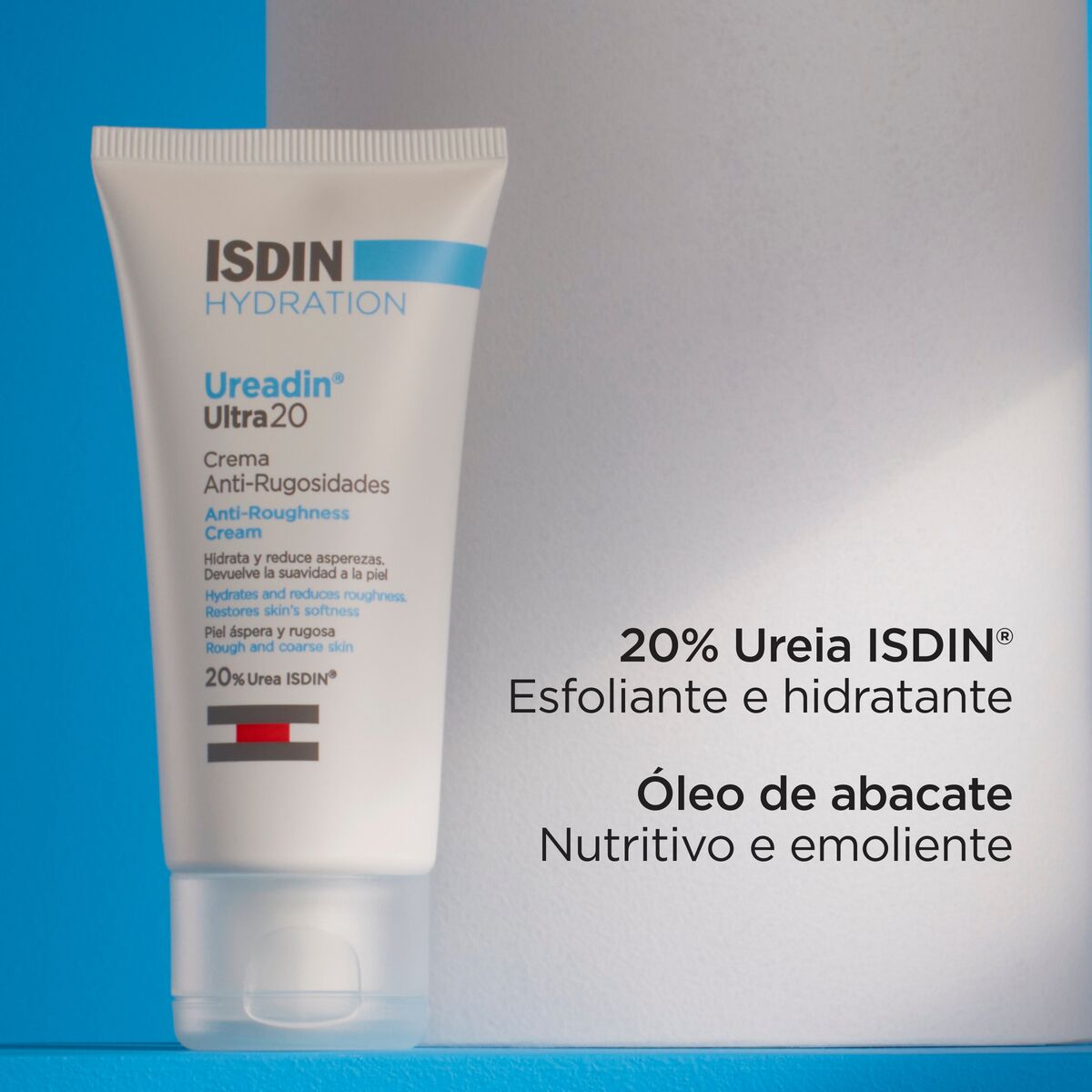 Isdin Ureadin Ultra20 50ML - Creme para pele muito seca com 20% Ureia ISDIN®. Indicado para pele seca, áspera e rugosa