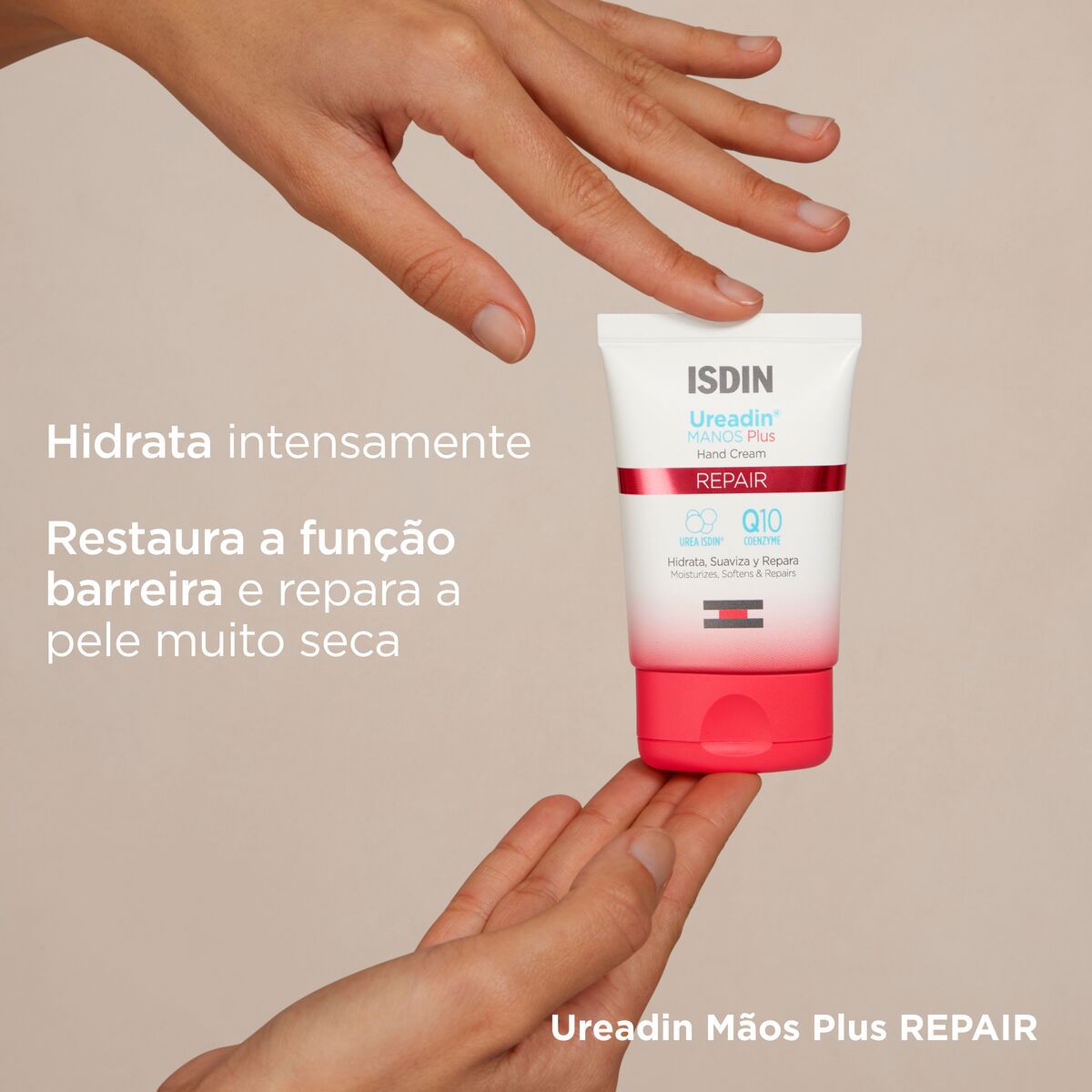 Isdin Ureadin Hand Cream Repair 50ML - Repairing hand cream with ISDIN® Urea. Deeply moisturizes and repairs.