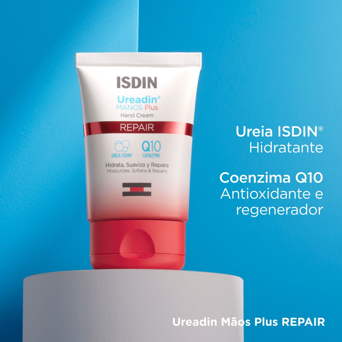 Isdin Ureadin Hand Cream Repair 50ML - Repairing hand cream with ISDIN® Urea. Deeply moisturizes and repairs.