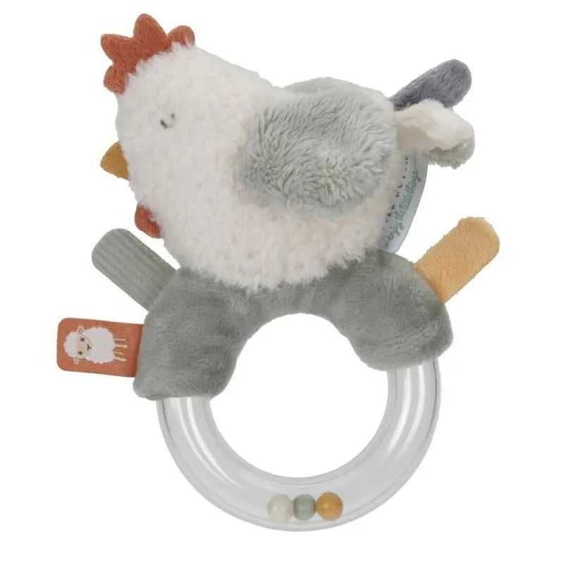 Little Dutch Little Farm Chicken RingRattle LD8814