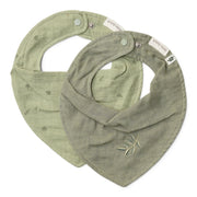 Little Dutch Pack 2 Babete Bandana Pure Sage