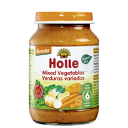 Holle Bio Boião Puré de Legumes Variados 190g 4m+