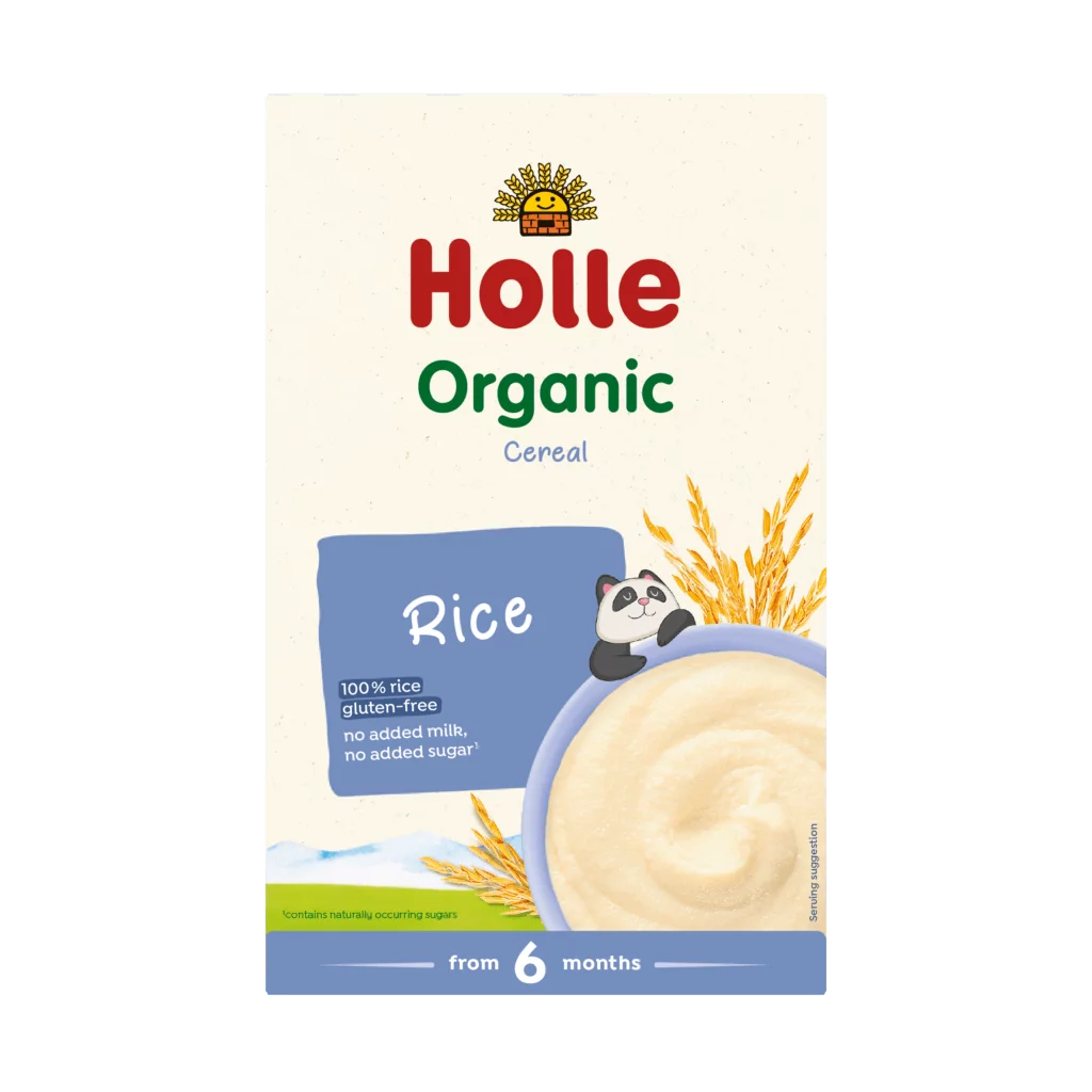 Holle Bio Papa de Cereais Integrais de Arroz 250g 4m+