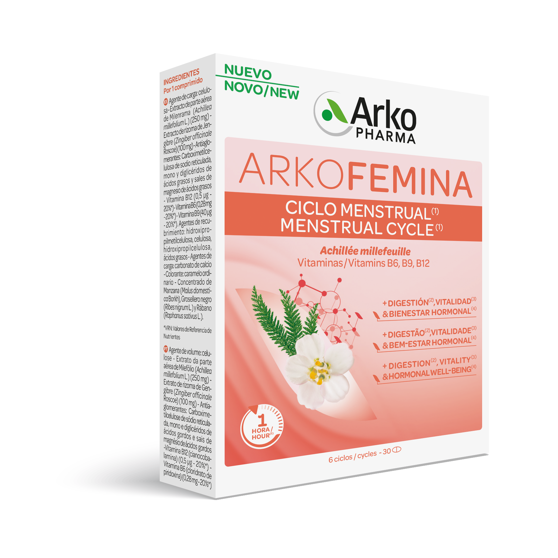 Arkofemina Menstrual Cycle 30 tablets