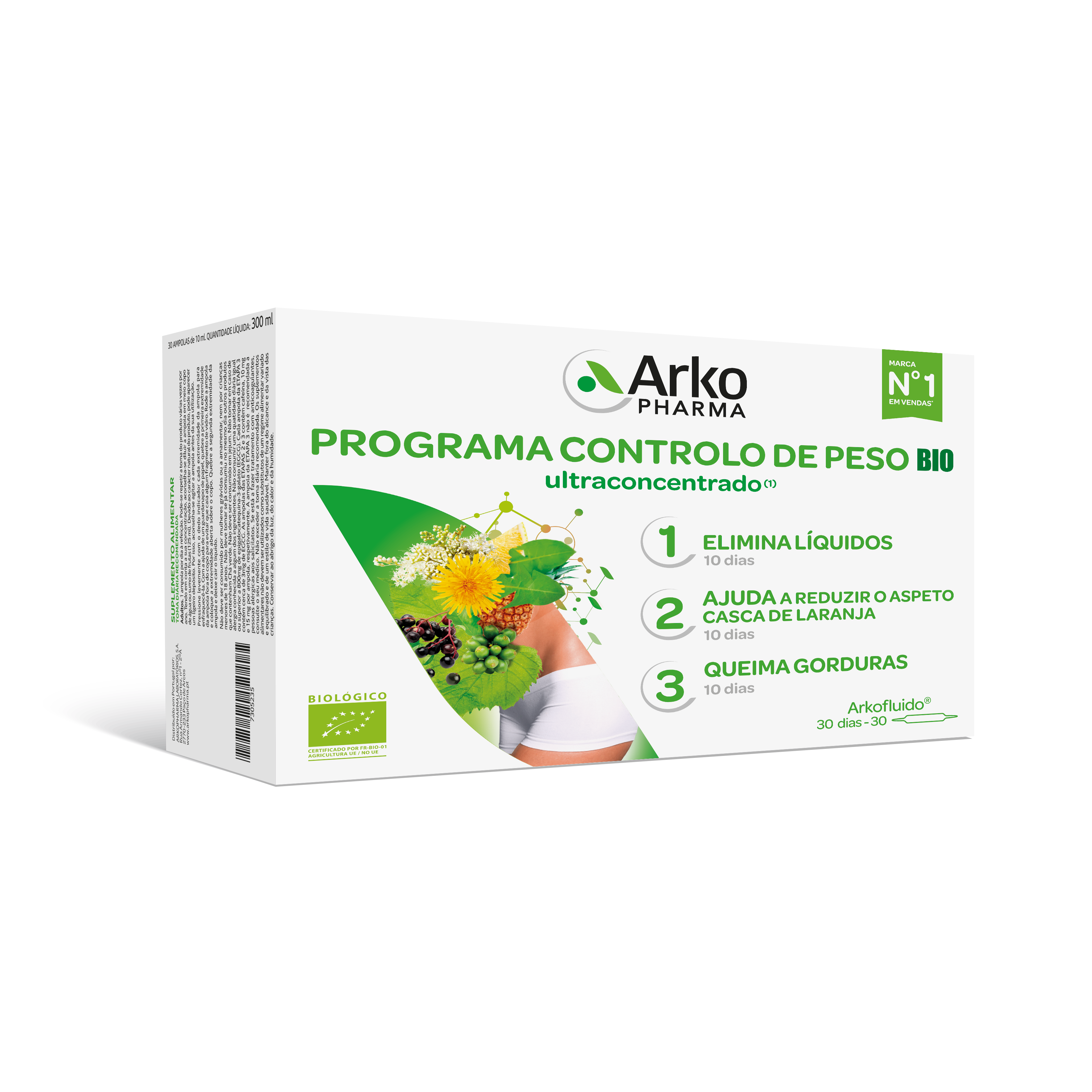 Arkofluido Bio Weight Control Program 30 ampoules
