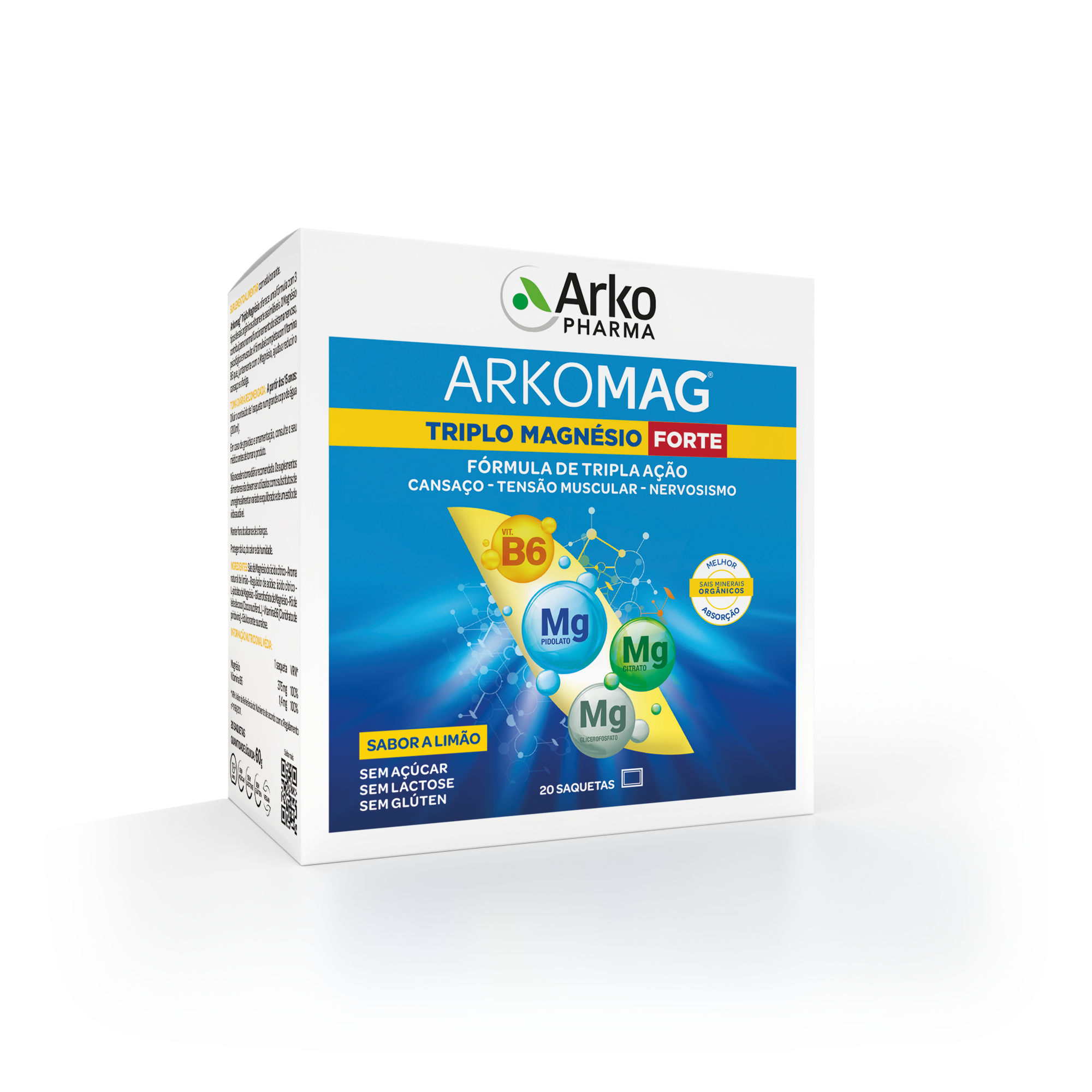 Arkomag Triple Magnesium 20 sachets