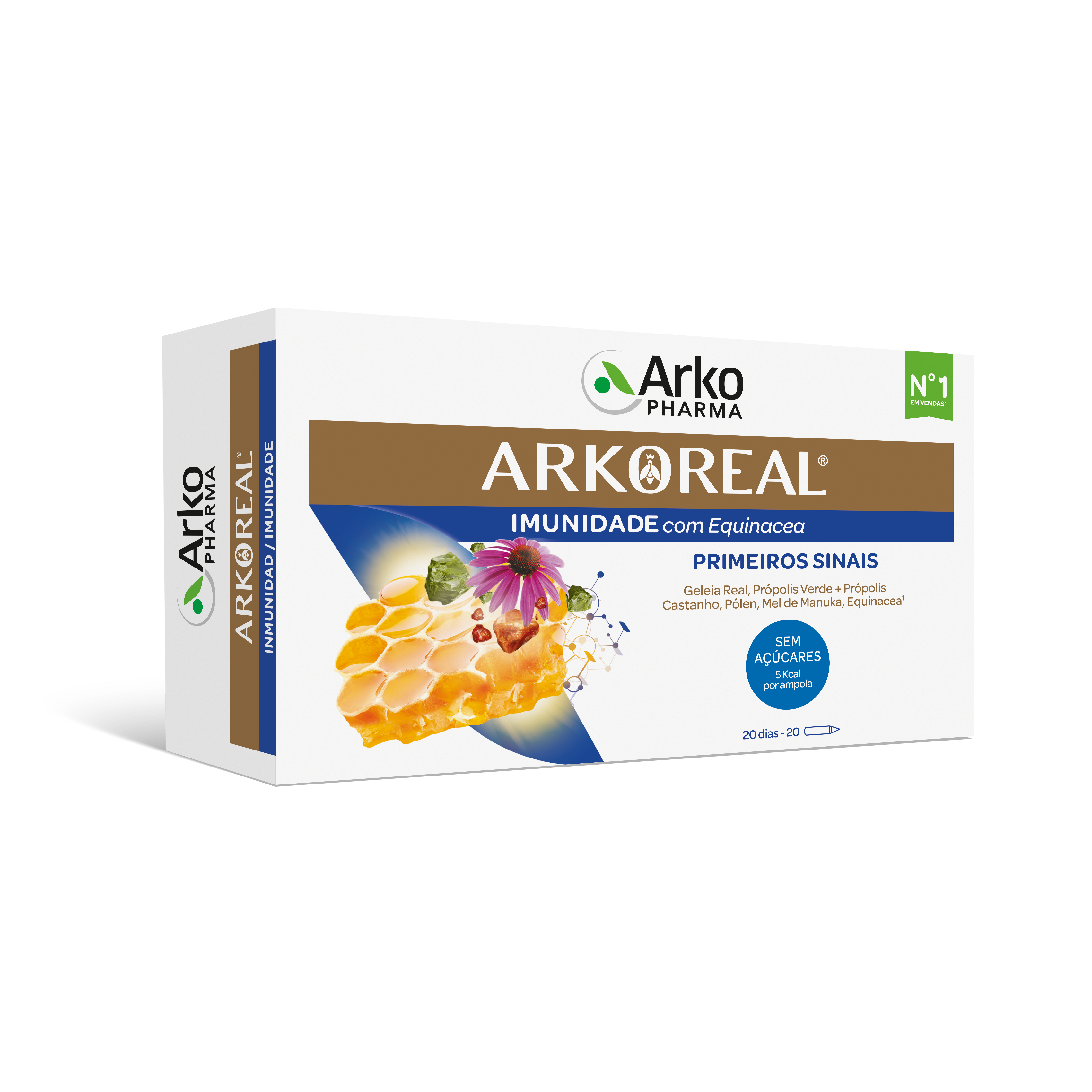 Arkoreal Royal Jelly Immunity Sugar-Free 20 ampoules