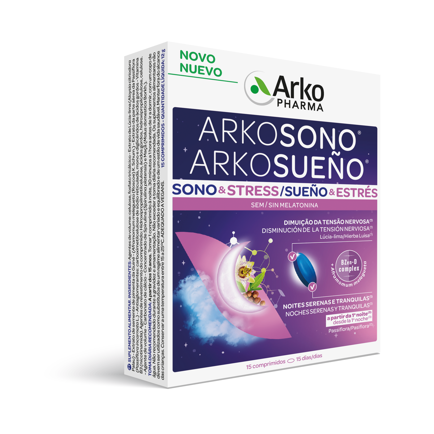 Arkosono Sleep & Stress 15 tablets