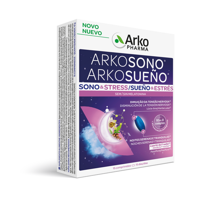 Arkosono Sleep & Stress 15 tablets