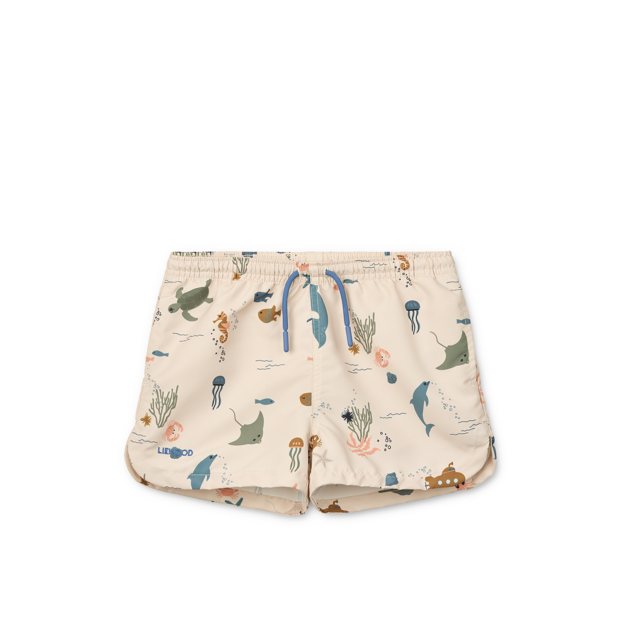 Liewood Aiden Board Shorts Sea Creat/Sandy T116