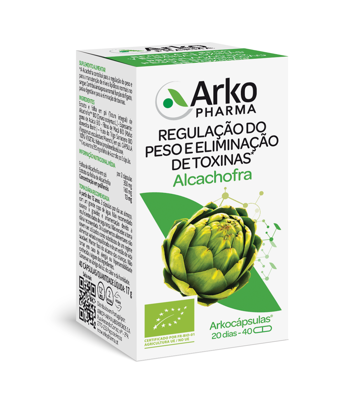 Arkocaps Organic Artichoke 40 capsules